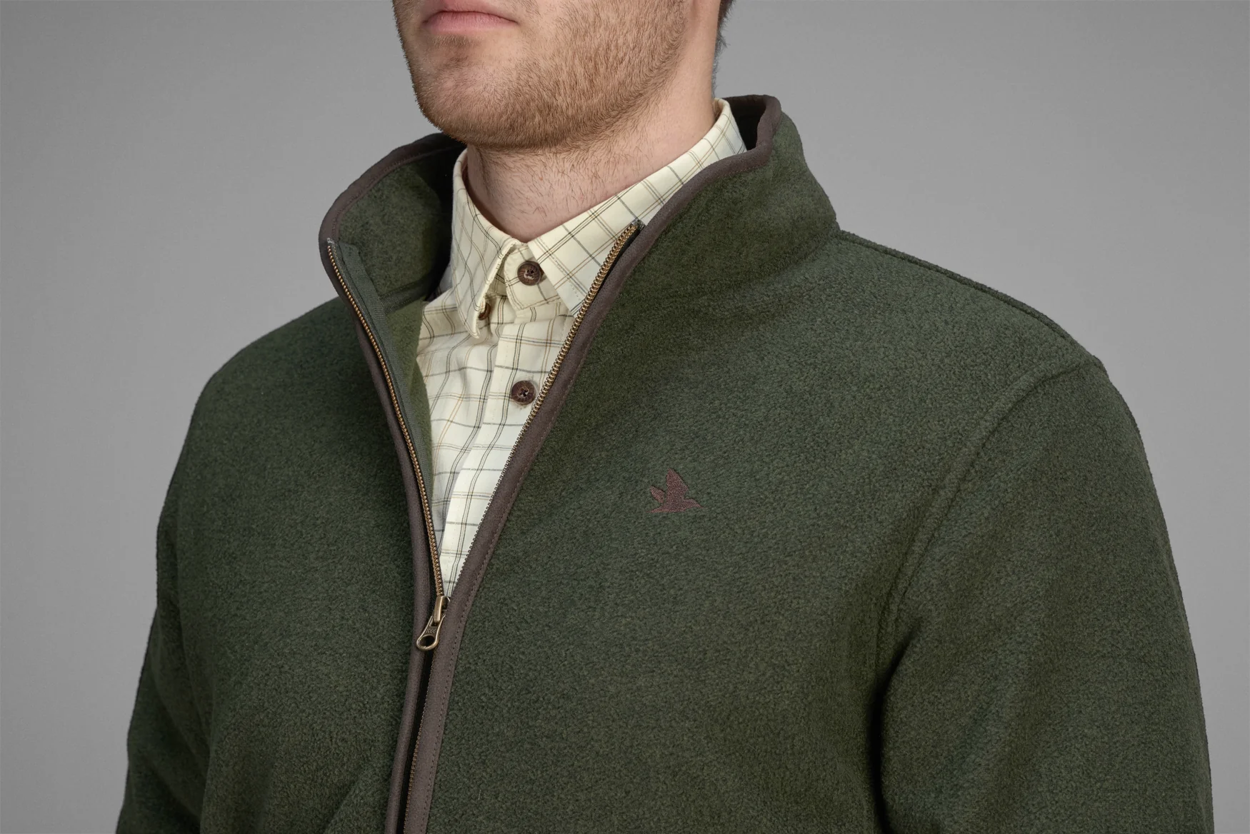 Woodcock fleece Classic grön - Seeland - Image 5