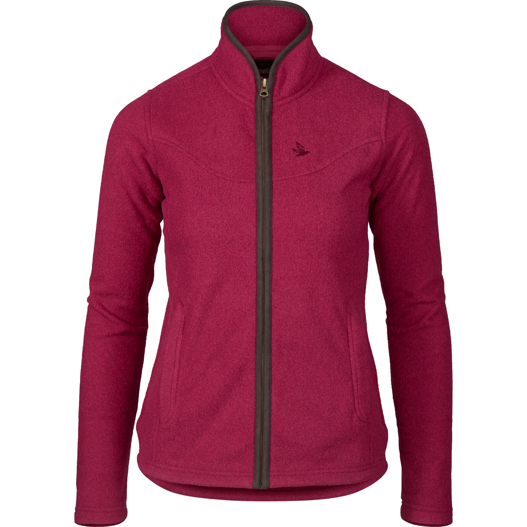 Woodcock Fleece Dam Klassisk burgundy - Seeland