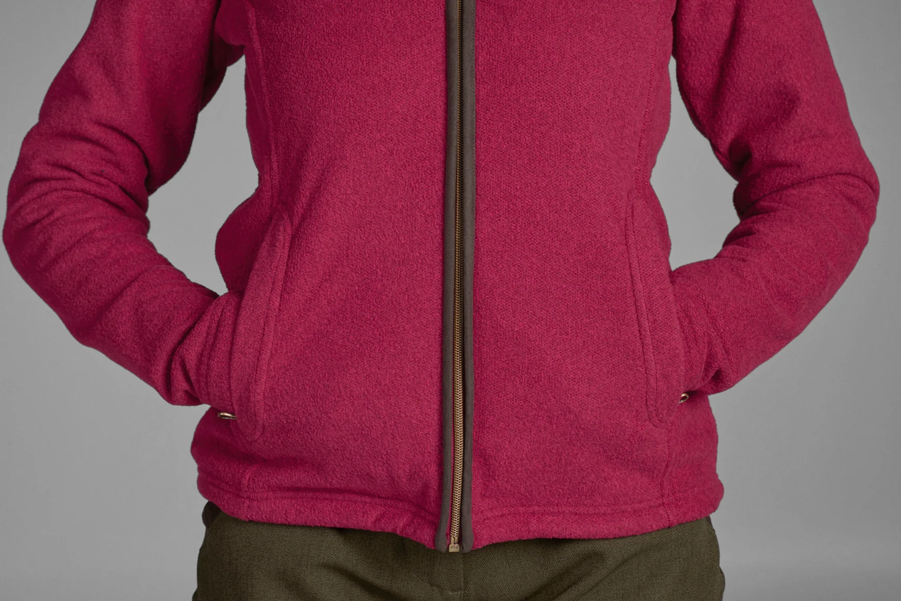 Woodcock Fleece Dam Klassisk burgundy - Seeland - Image 3