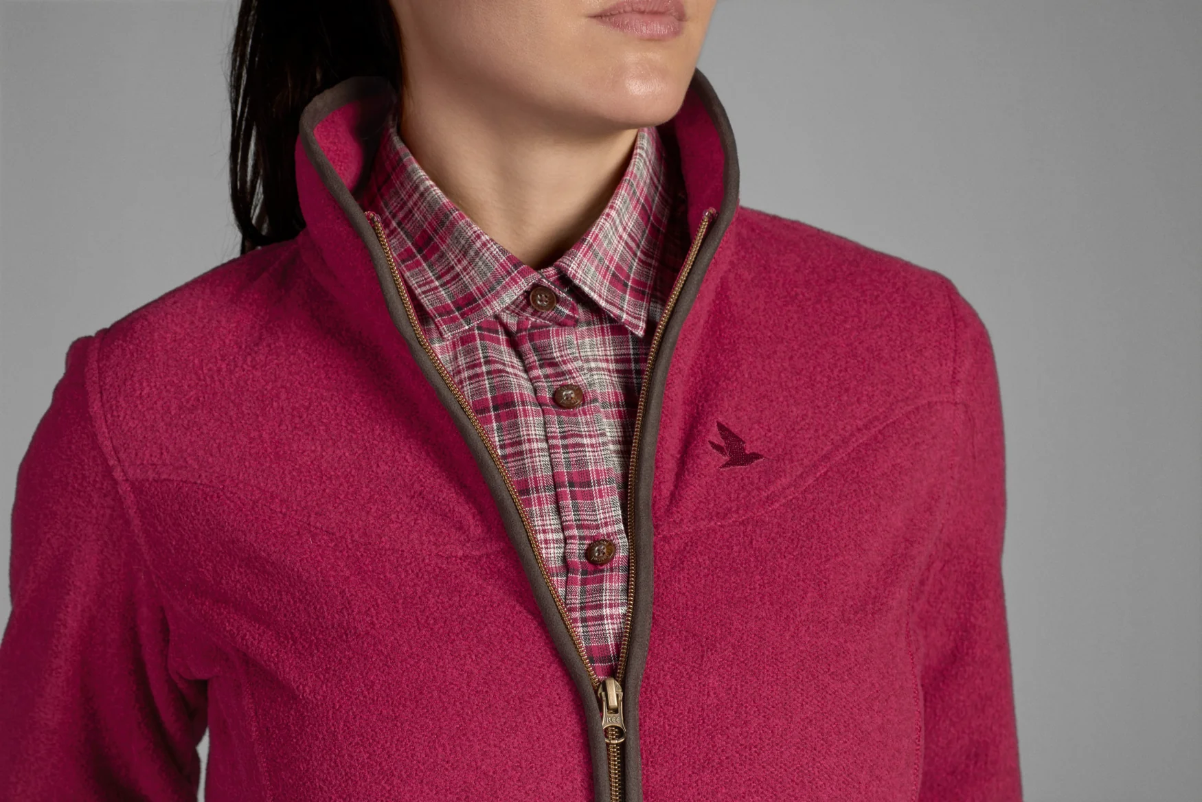 Woodcock Fleece Dam Klassisk burgundy - Seeland - Image 5