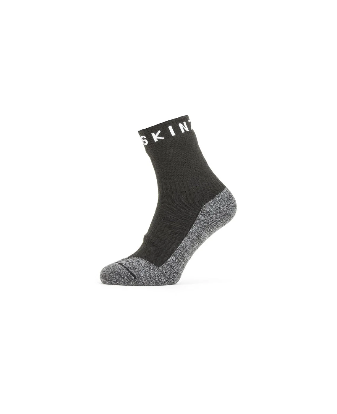 WP Soft-Touch ankelsocka för varmt väder Svart/Grå Melerad/Vit – Sealskinz